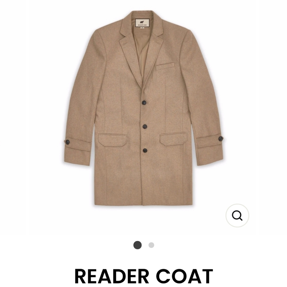 Mason Noir over coat